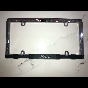 Jeep Licensce Plate Cover